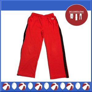 Boy's Everlast Red and Black Polyester Performance Jogger Pants
